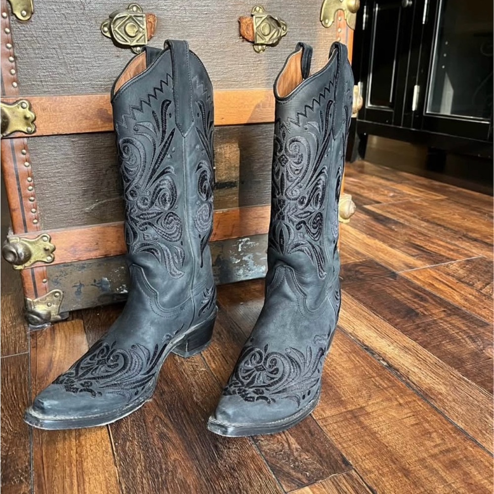 Circle G Leather Boots